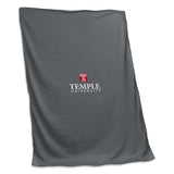 Temple Heatlh Services Charcoal Sweatshirt Blanket (Screened) - Logo Brands - Flyclothing LLC