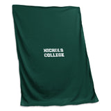 Nichols College Sweatshirt Blanket (Screened)