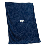 Eastern Oregon Navy Paisley Sweatshirt Blanked (Screened) - Logo Brands - Flyclothing LLC