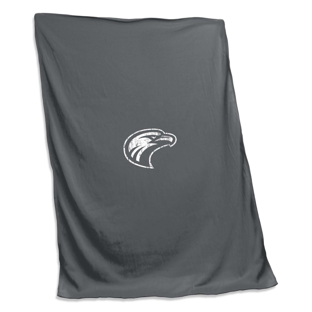 LA Monroe Charcoal Mascot Sweatshirt Blanket (Screened) - Logo Brands - Flyclothing LLC