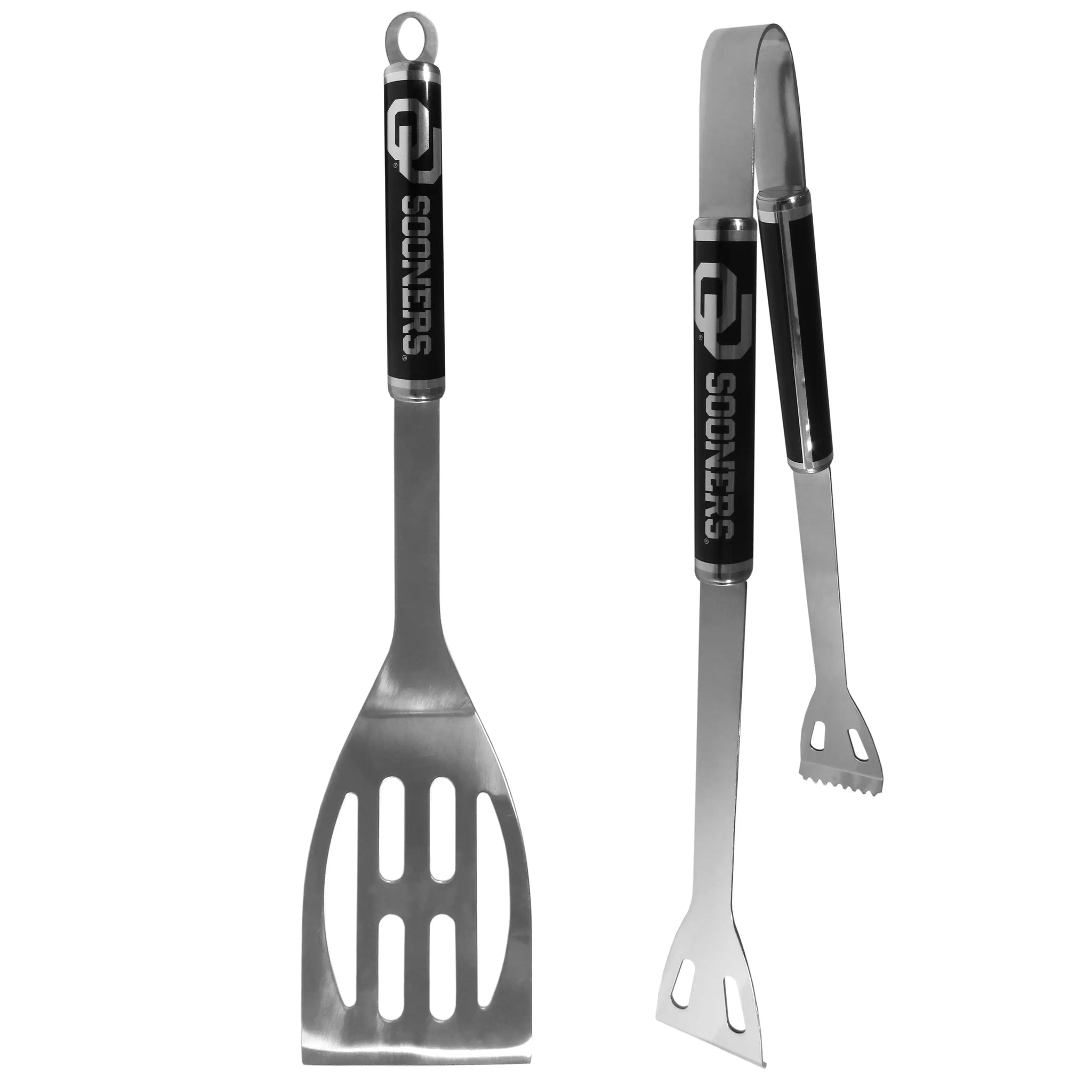Oklahoma Sooners 2 pc Black BBQ Set - Oklahoma Sooners - Flyclothing LLC