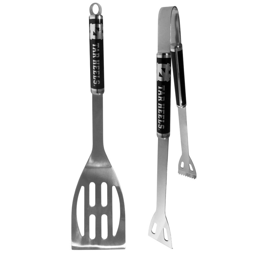 N. Carolina Tar Heels 2 pc Black BBQ Set