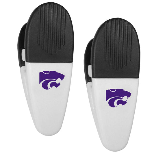 Kansas St. Wildcats Mini Chip Clip Magnets 2 pk - Kansas St. Wildcats - Flyclothing LLC