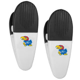 Kansas Jayhawks Mini Chip Clip Magnets 2 pk