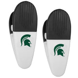 Michigan St. Spartans Mini Chip Clip Magnets 2 pk