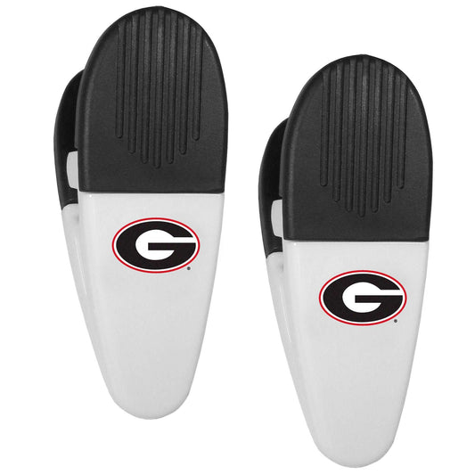 Georgia Bulldogs Mini Chip Clip Magnets 2 pk - Georgia Bulldogs - Flyclothing LLC