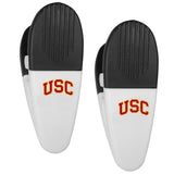 USC Trojans Mini Chip Clip Magnets 2 pk