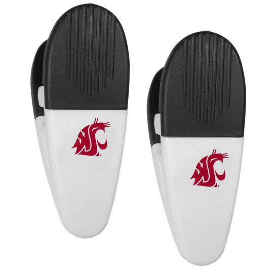 Washington St. Cougars Mini Chip Clip Magnets 2 pk - Washington St. Cougars - Flyclothing LLC