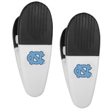 N. Carolina Tar Heels Mini Chip Clip Magnets 2 pk