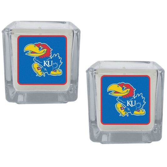 Kansas Jayhawks Graphics Candle Set - Kansas Jayhawks - Flyclothing LLC