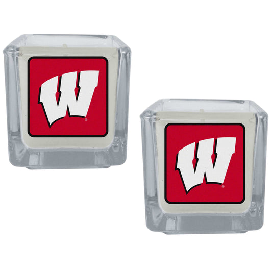 Wisconsin Badgers Graphics Candle Set - Wisconsin Badgers - Flyclothing LLC