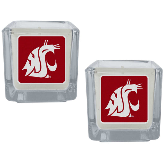 Washington St. Cougars Graphics Candle Set - Washington St. Cougars - Flyclothing LLC