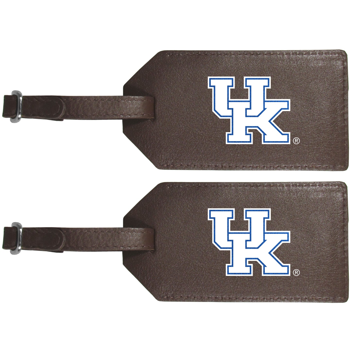 Kentucky Wildcats Leather Luggage Strap, 2pk