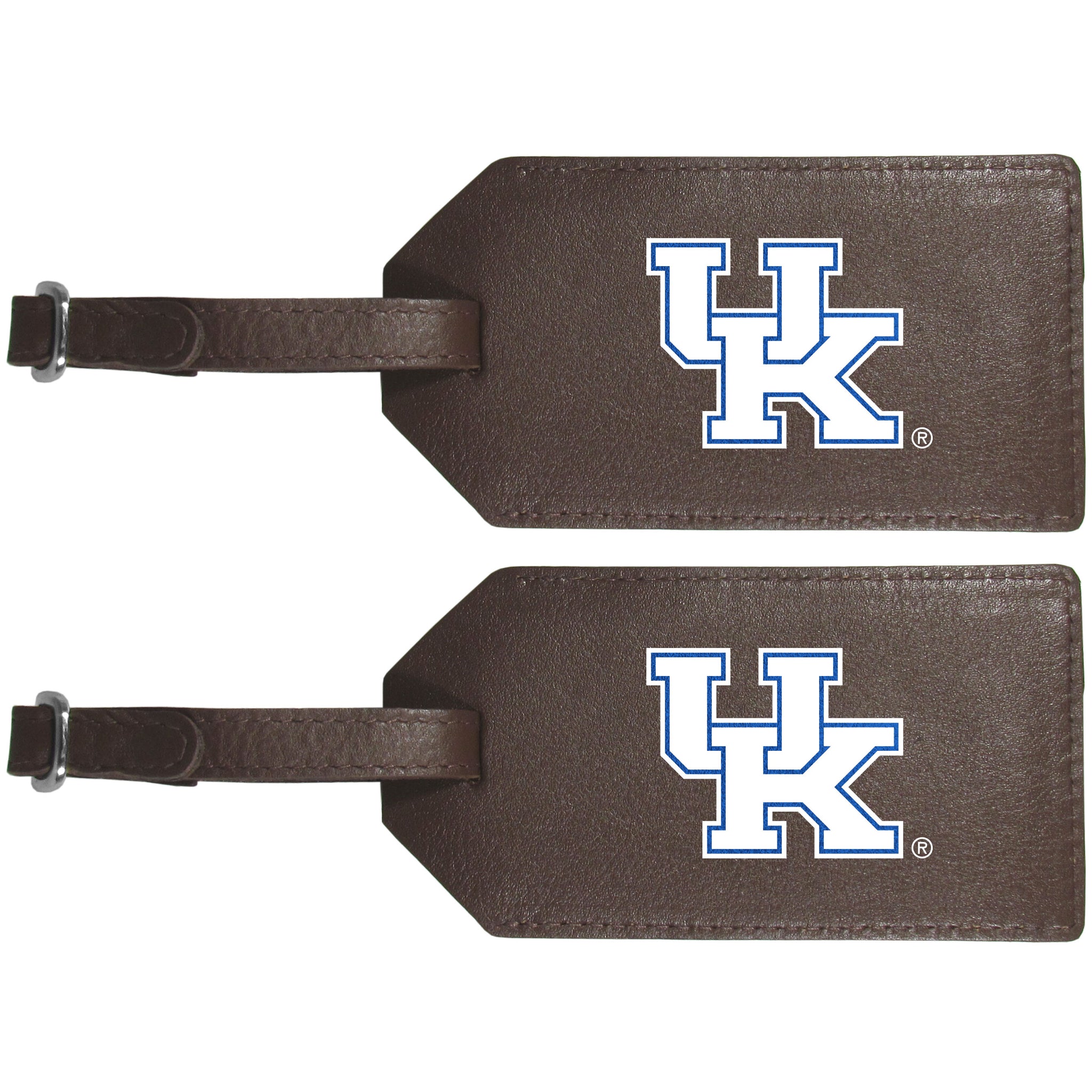 Kentucky Wildcats Leather Luggage Strap, 2pk