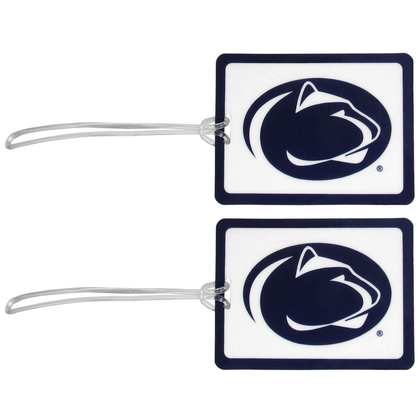 Penn St. Nittany Lions Vinyl Luggage Tag, 2pk - Penn St. Nittany Lions - Flyclothing LLC