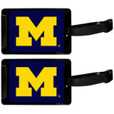 Michigan Wolverines Luggage Tag 2 pk