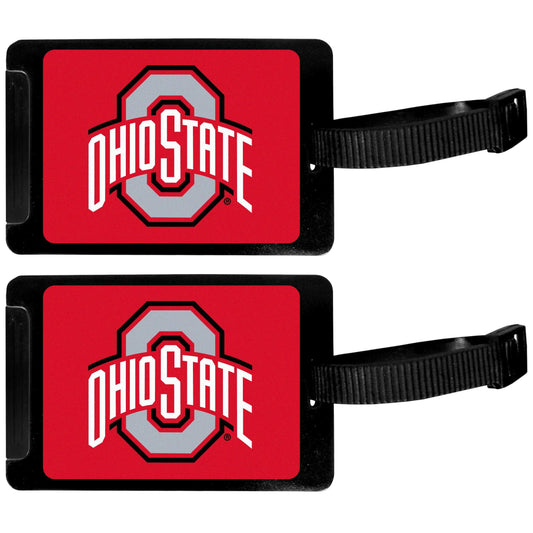 Ohio St. Buckeyes Luggage Tag 2 pk - Ohio State Buckeyes - Flyclothing LLC
