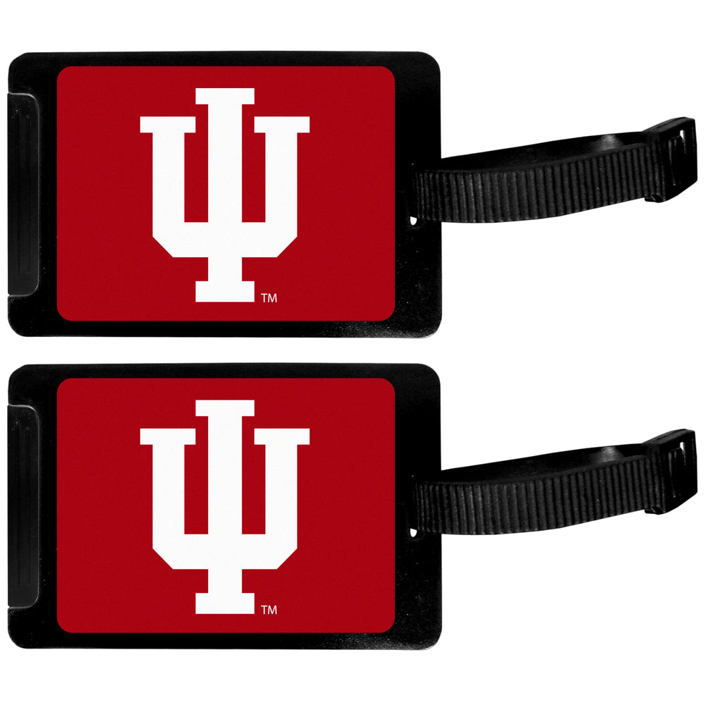 Indiana Hoosiers Luggage Tag 2 pk