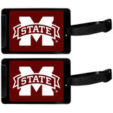 Mississippi St. Bulldogs Luggage Tag 2 pk