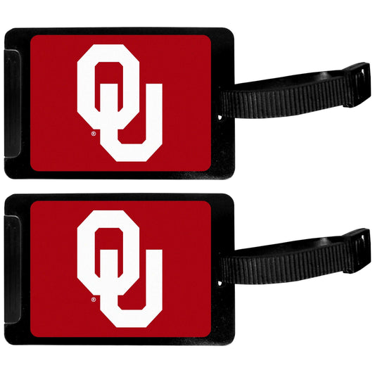 Oklahoma Sooners Luggage Tag 2 pk - Oklahoma Sooners - Flyclothing LLC