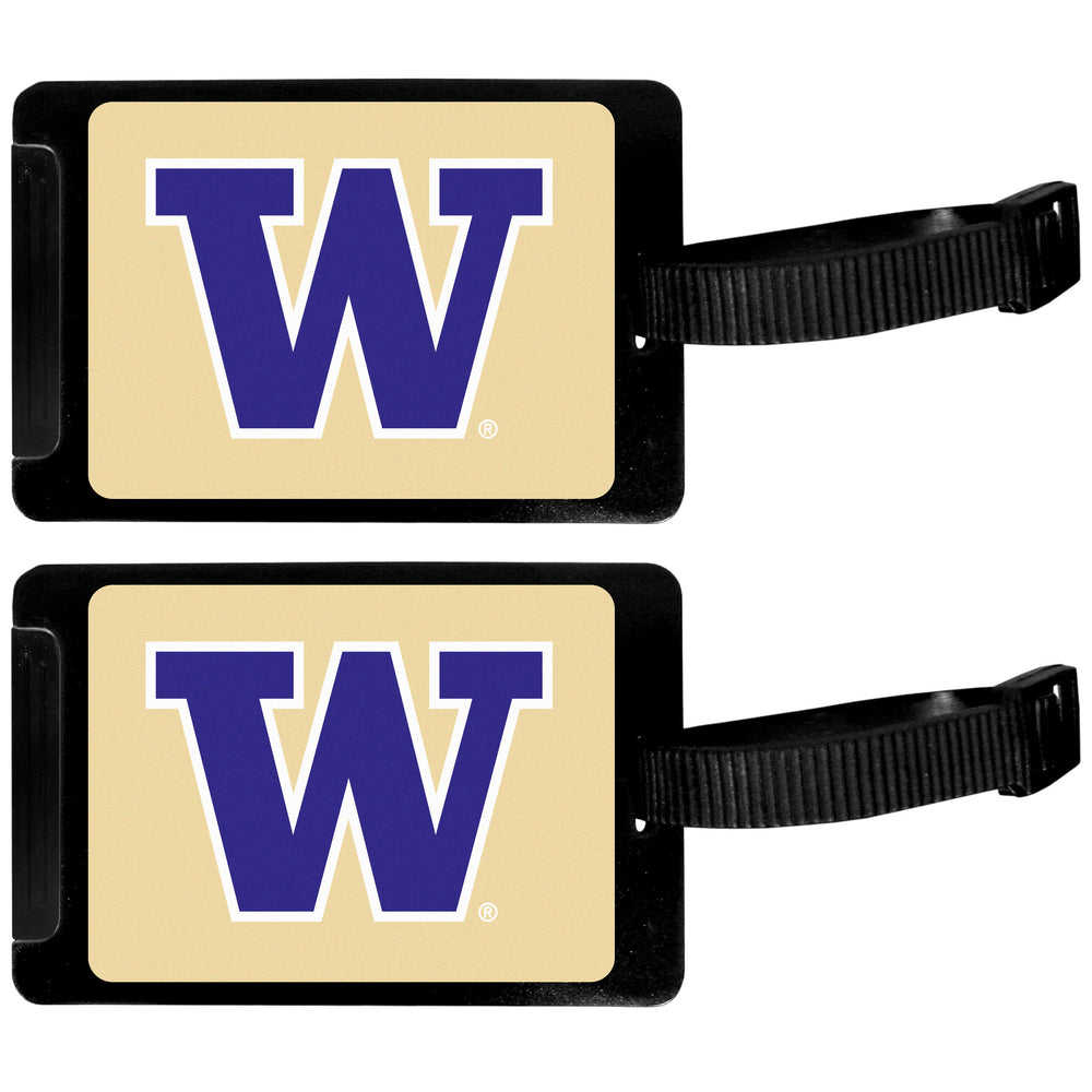 Washington Huskies Luggage Tag 2 pk