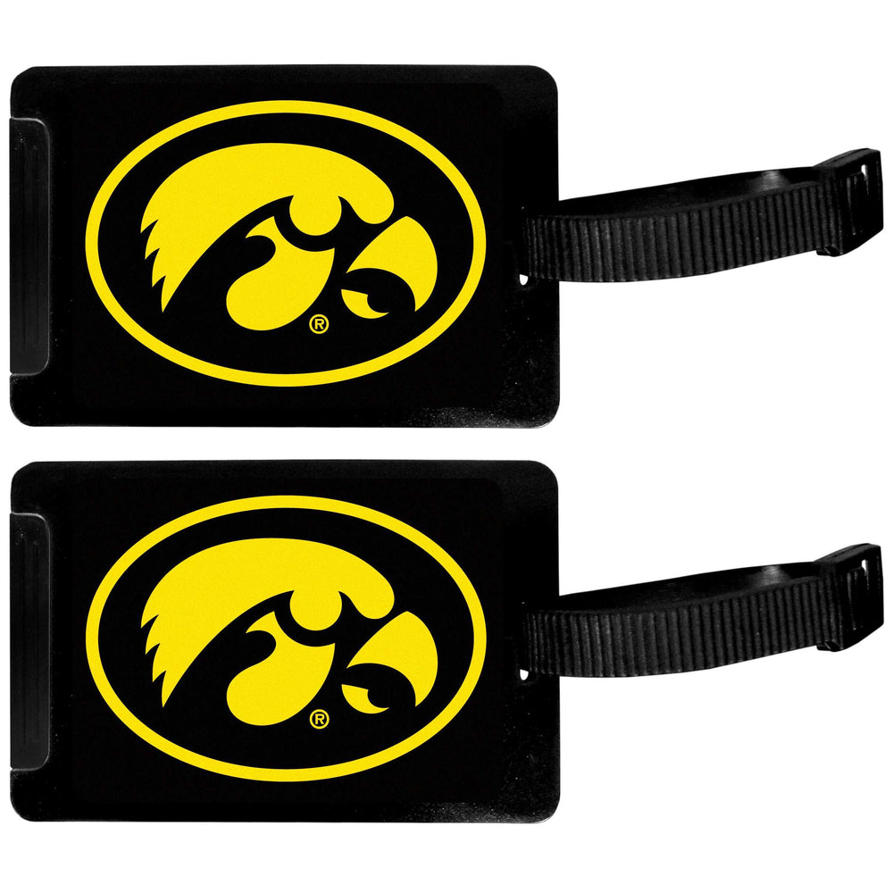 Iowa Hawkeyes Luggage Tag 2 pk - Iowa Hawkeyes - Flyclothing LLC