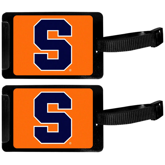 Syracuse Orange Luggage Tag 2 pk - Syracuse Orange - Flyclothing LLC