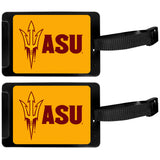 Arizona St. Sun Devils Luggage Tag 2 pk
