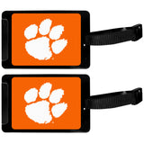 Clemson Tigers Luggage Tag 2 pk