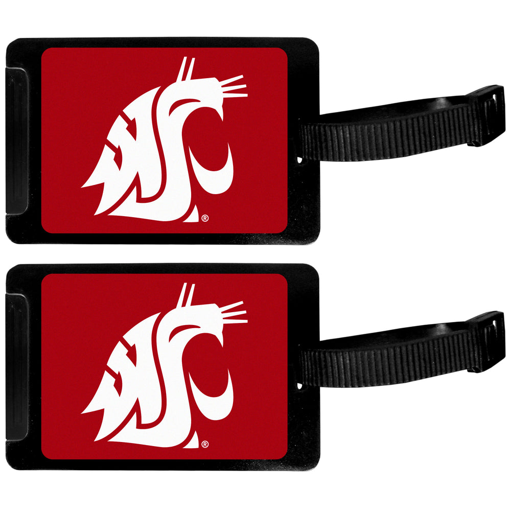 Washington St. Cougars Luggage Tag 2 pk