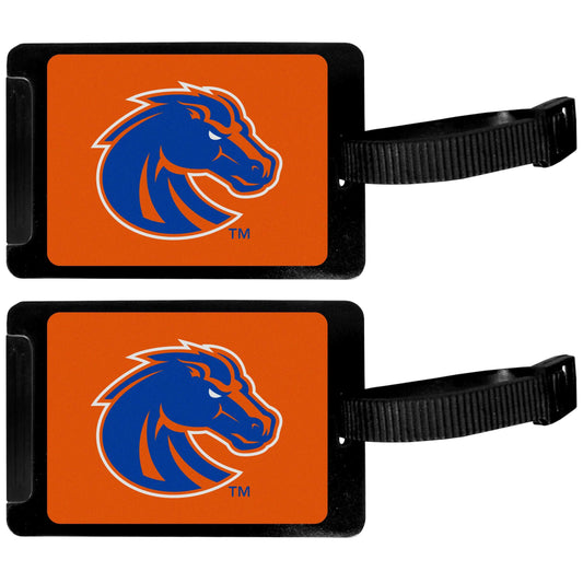 Boise St. Broncos Luggage Tag 2 pk - Boise St. Broncos - Flyclothing LLC