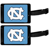 N. Carolina Tar Heels Luggage Tag 2 pk