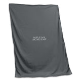 Milton Academy Sweatshirt Blanket (Screened) - Logo Brands - Flyclothing LLC