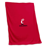 Cincinnati Red C-Paw Sweatshirt Blanket (Screened) - Logo Brands - Flyclothing LLC