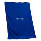 ECTC - Elizabethtown Custom Screenprinted Sweatshirt Blanket - Logo Brands - Flyclothing LLC