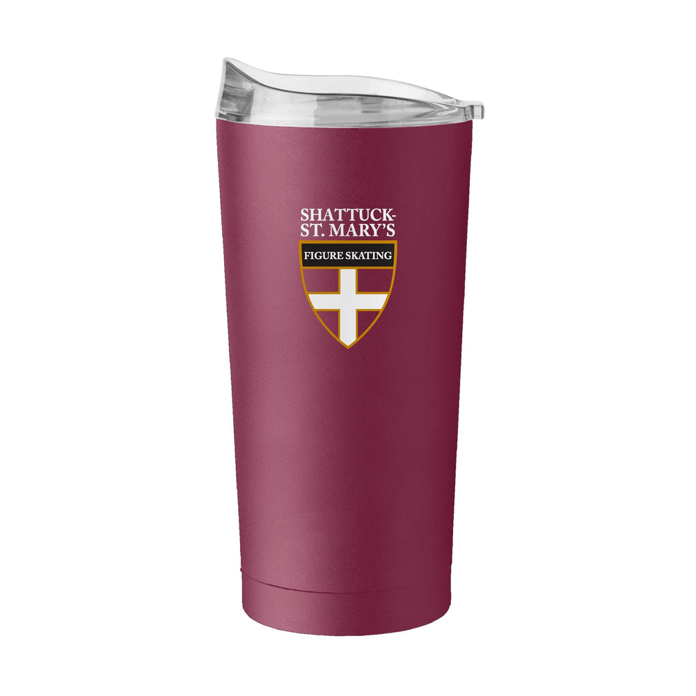 Shattuck St Marys Boarding School Figure Skating 20oz Powder Coat Tumbler - Logo Brands - Flyclothing LLC