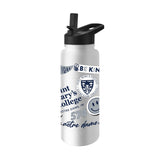 St Mary's College Notre Dame 34oz Native Quencher Bottle - Logo Brands - Flyclothing LLC