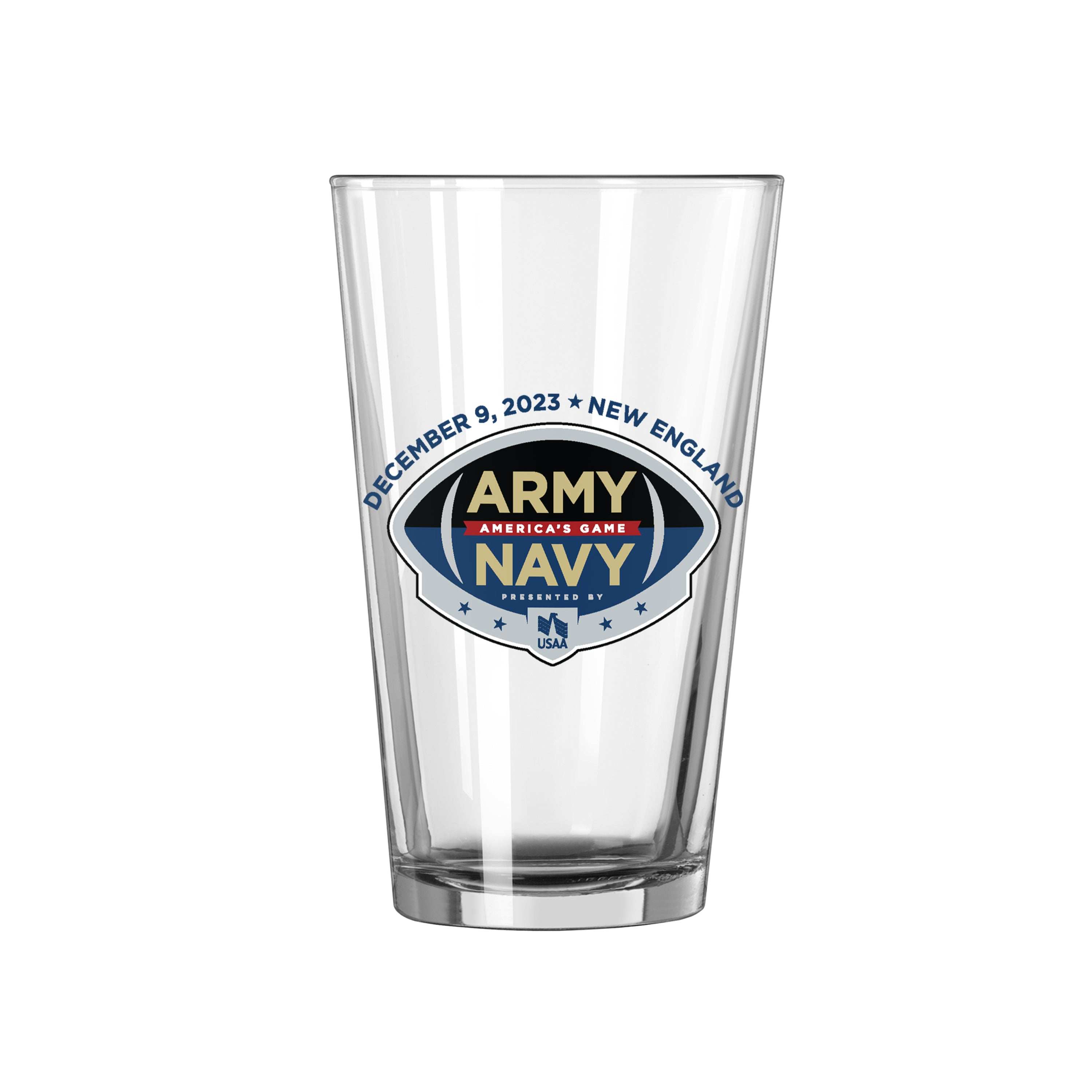 2023 Army/Navy Game 16oz Pint Glass - Logo Brands - Flyclothing LLC