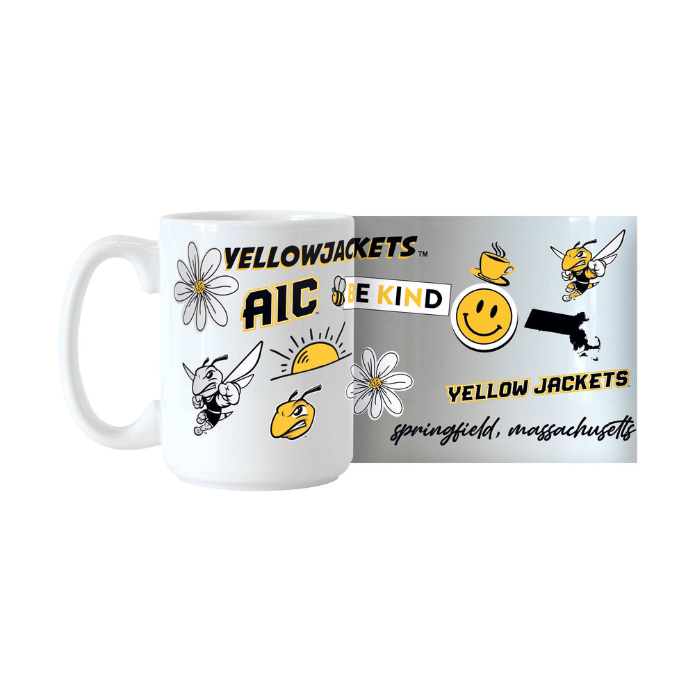 American International College 15oz Native Sublimated Mug - Logo Brands - Flyclothing LLC