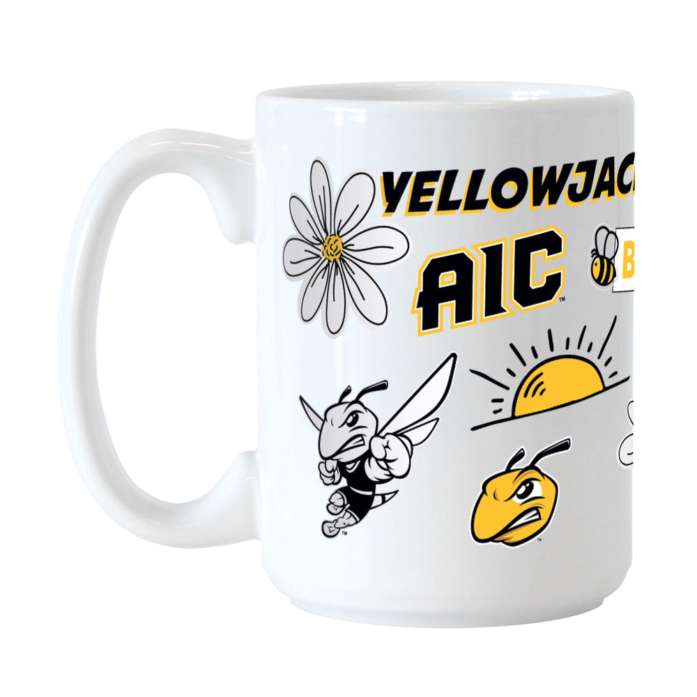 American International College 15oz Native Sublimated Mug - Logo Brands - Flyclothing LLC