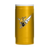American International College 12oz Logo Powdercoat SlimCan Coolie - Logo Brands - Flyclothing LLC