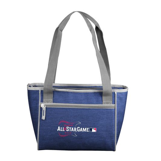 MLB All Star Game 2019 Navy 16 Can Cooler Tote f/ Primary Logo - Logo Brands - Flyclothing LLC