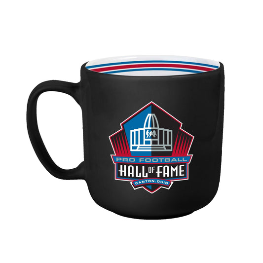Pro Football Hall of Fame 15oz Stripe Mug - Logo Brands - Flyclothing LLC