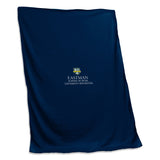 Rochester - The Eastman School of Music Navy Sweatshirt Blanket (Screened)