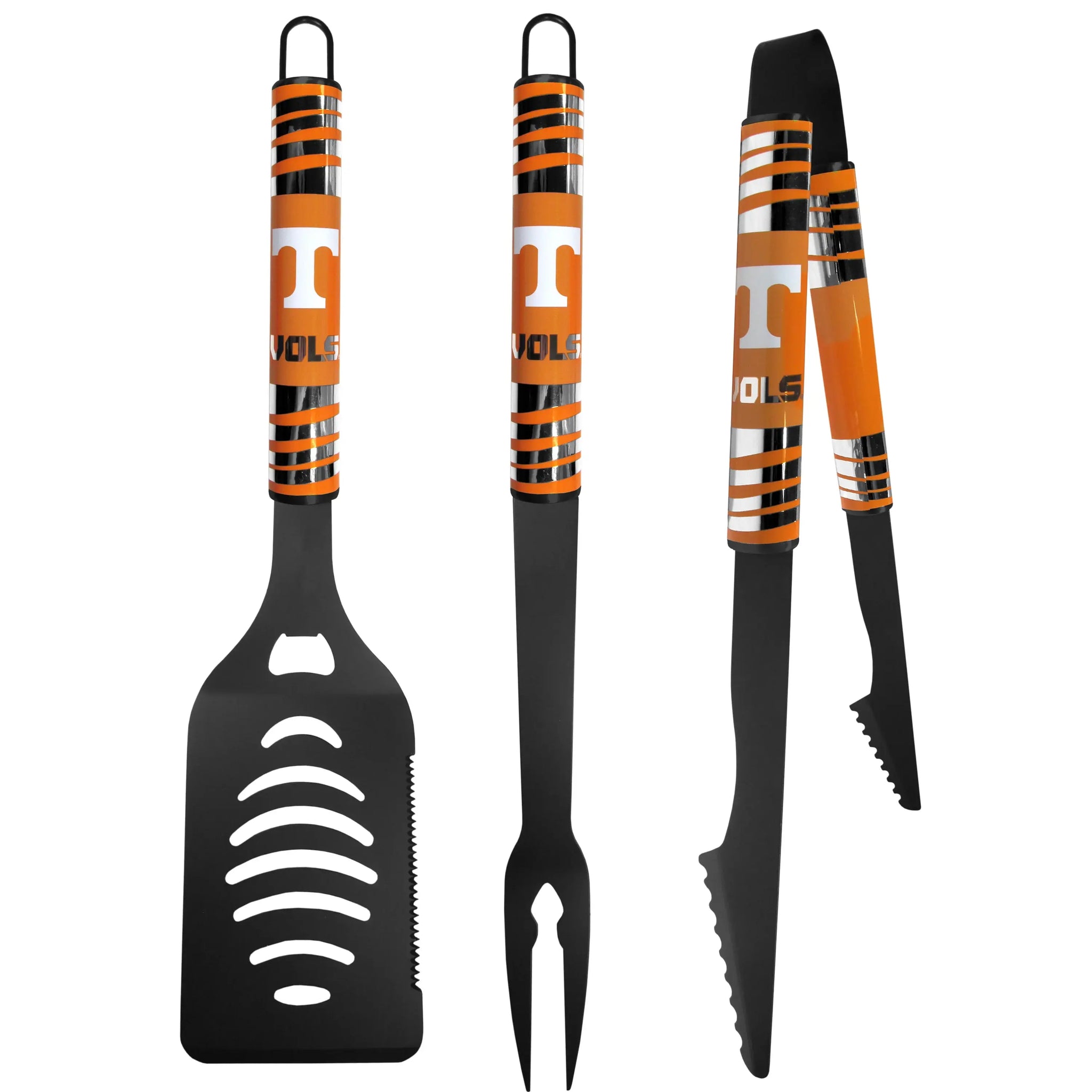 Tennessee Volunteers 3 pc Black Tailgater BBQ Set - Tennessee Volunteers - Flyclothing LLC