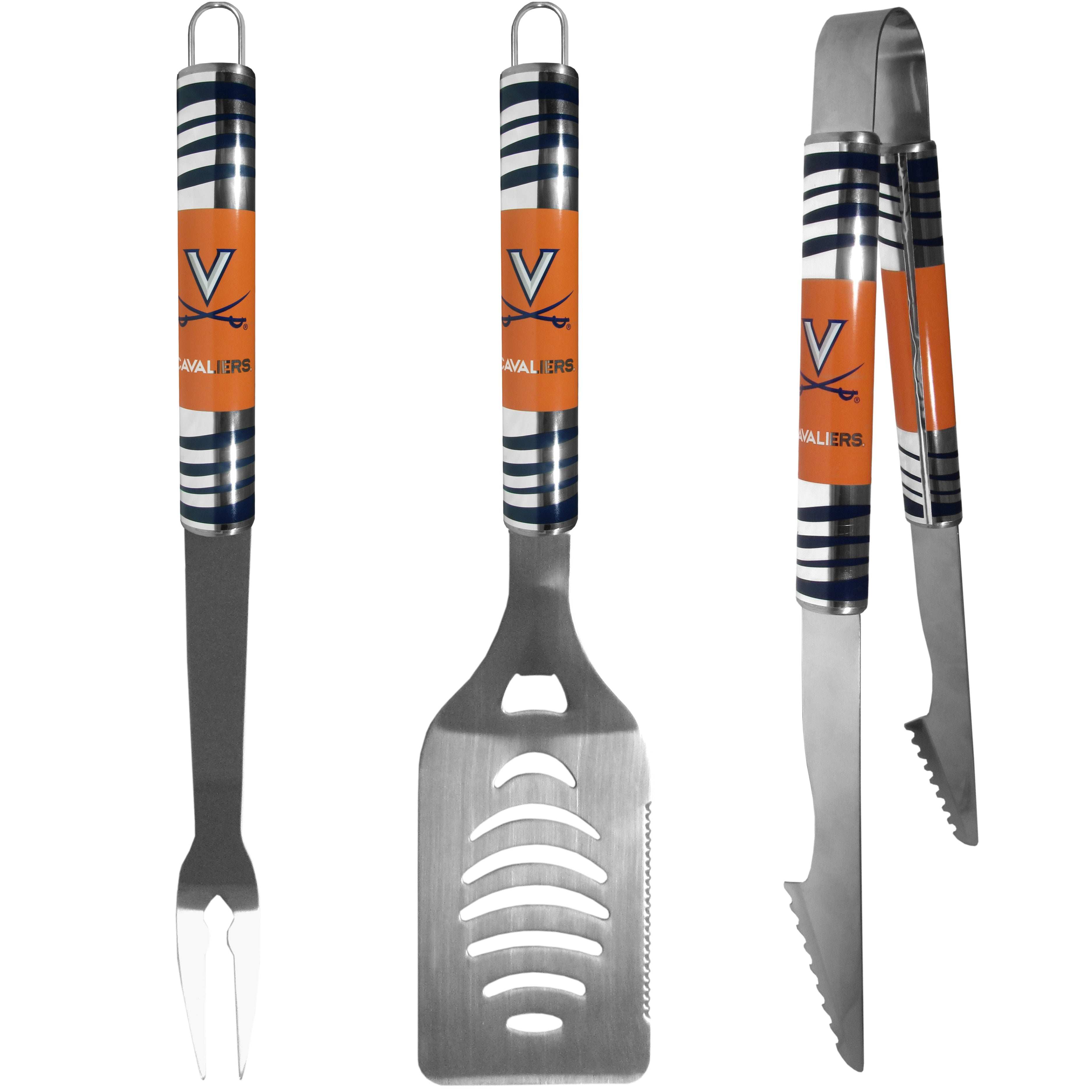 Virginia Cavaliers 3 pc Tailgater BBQ Set - Virginia Cavaliers - Flyclothing LLC