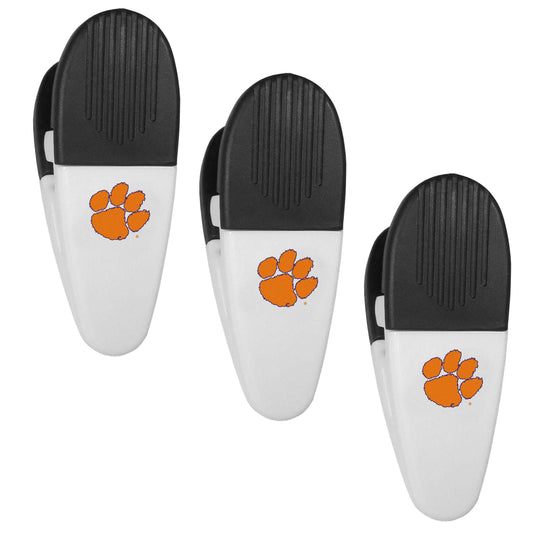 Clemson Tigers Mini Chip Clip Magnets 3 pk - Clemson Tigers - Flyclothing LLC