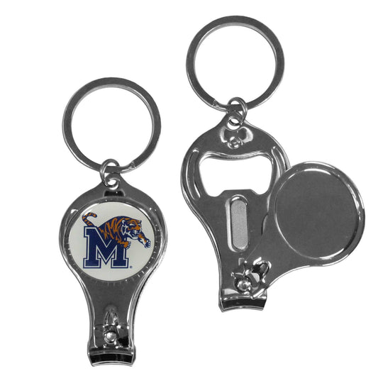 Memphis Tigers Nail Care/Bottle Opener Key Chain - Memphis Tigers - Flyclothing LLC