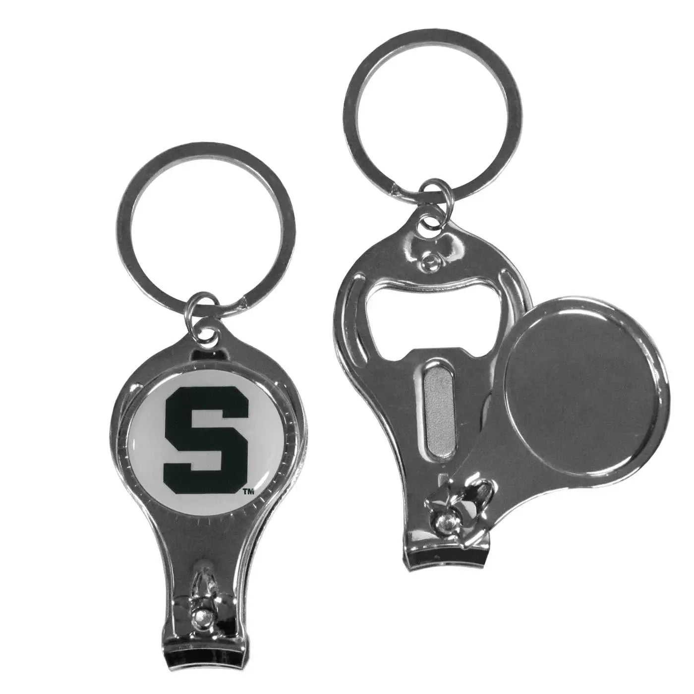 Michigan St. Spartans Nail Care/Bottle Opener Key Chain - Michigan St. Spartans - Flyclothing LLC