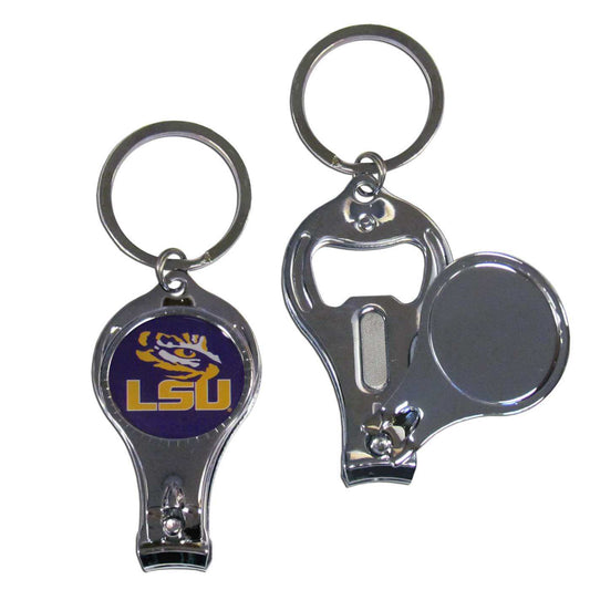 LSU Tigers Nail Care/Bottle Opener Key Chain - LSU Tigers - Flyclothing LLC